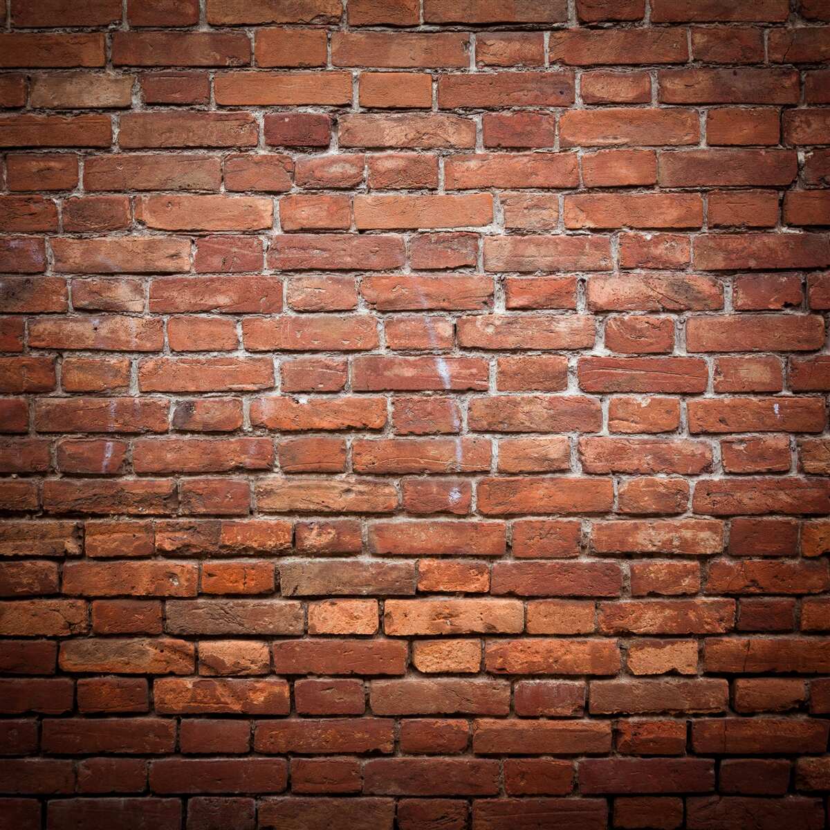 Fotobehang vierkant deel van de muur
