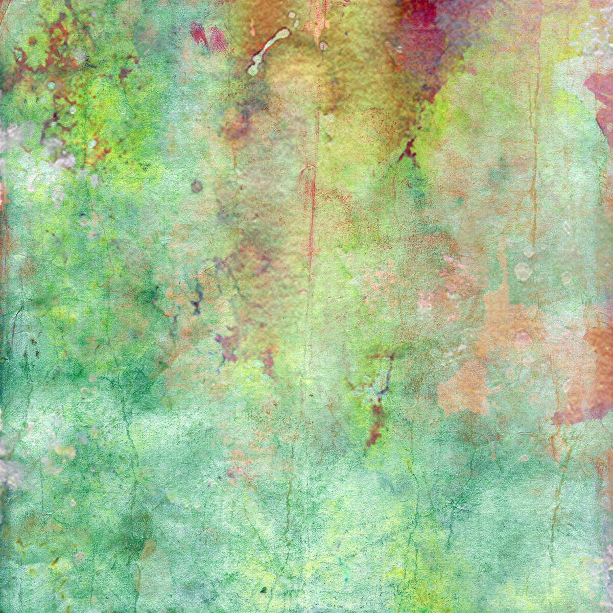 Fotobehang delicaat abstract schilderij