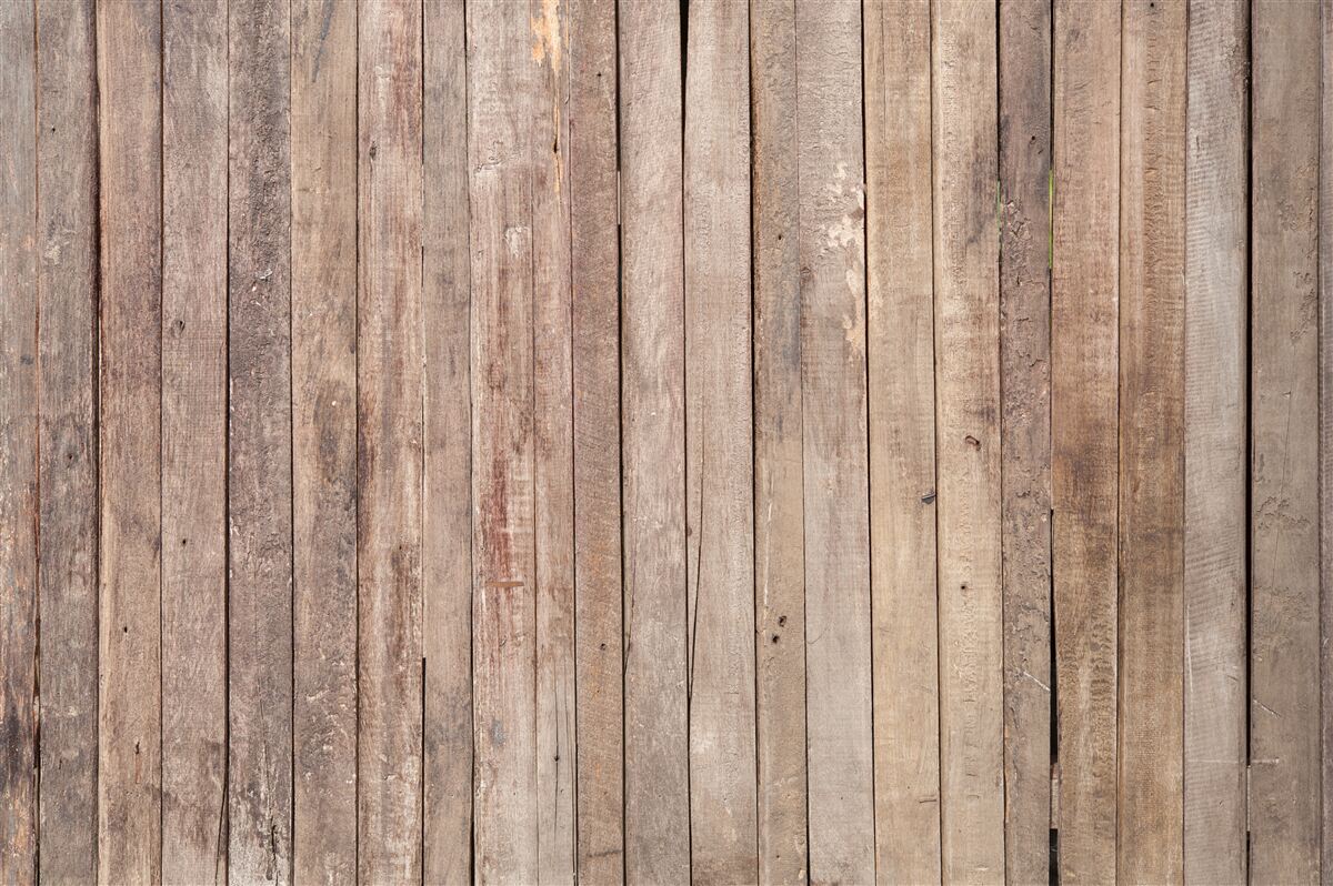 Fotobehang parketplanken in verschillende tinten