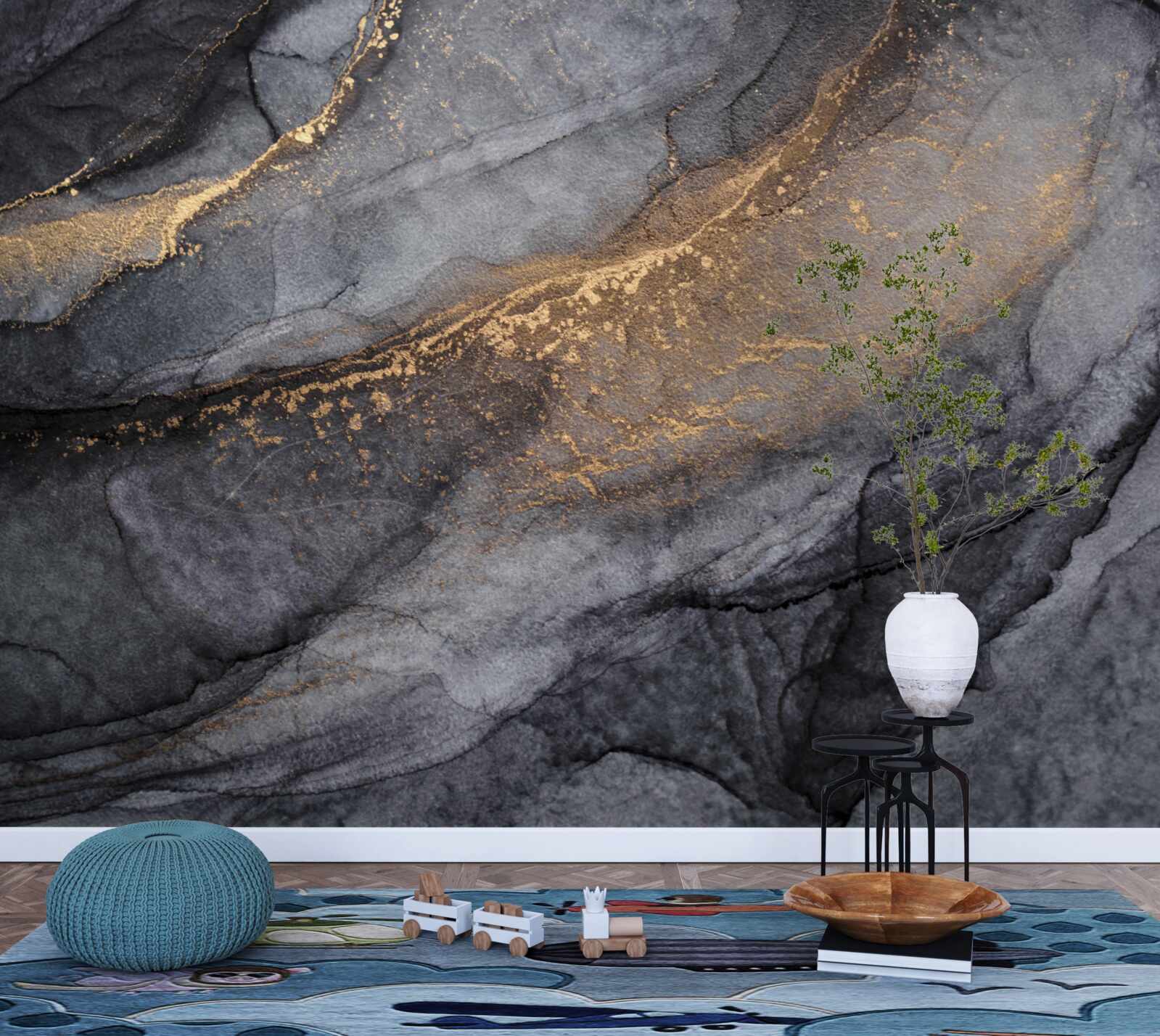 Fotobehang exclusief abstract marmer