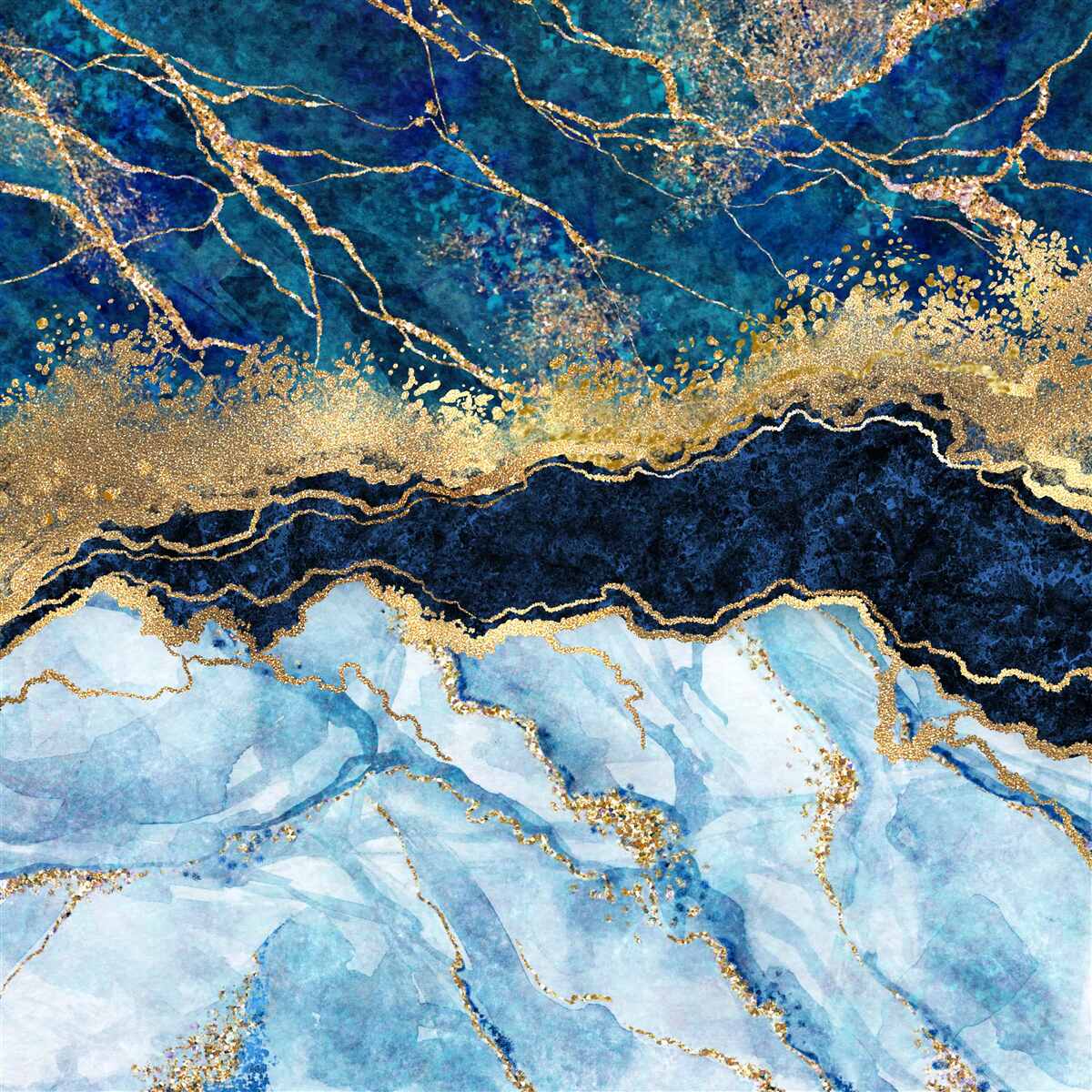 Fotobehang blauwe marmeren achtergrond