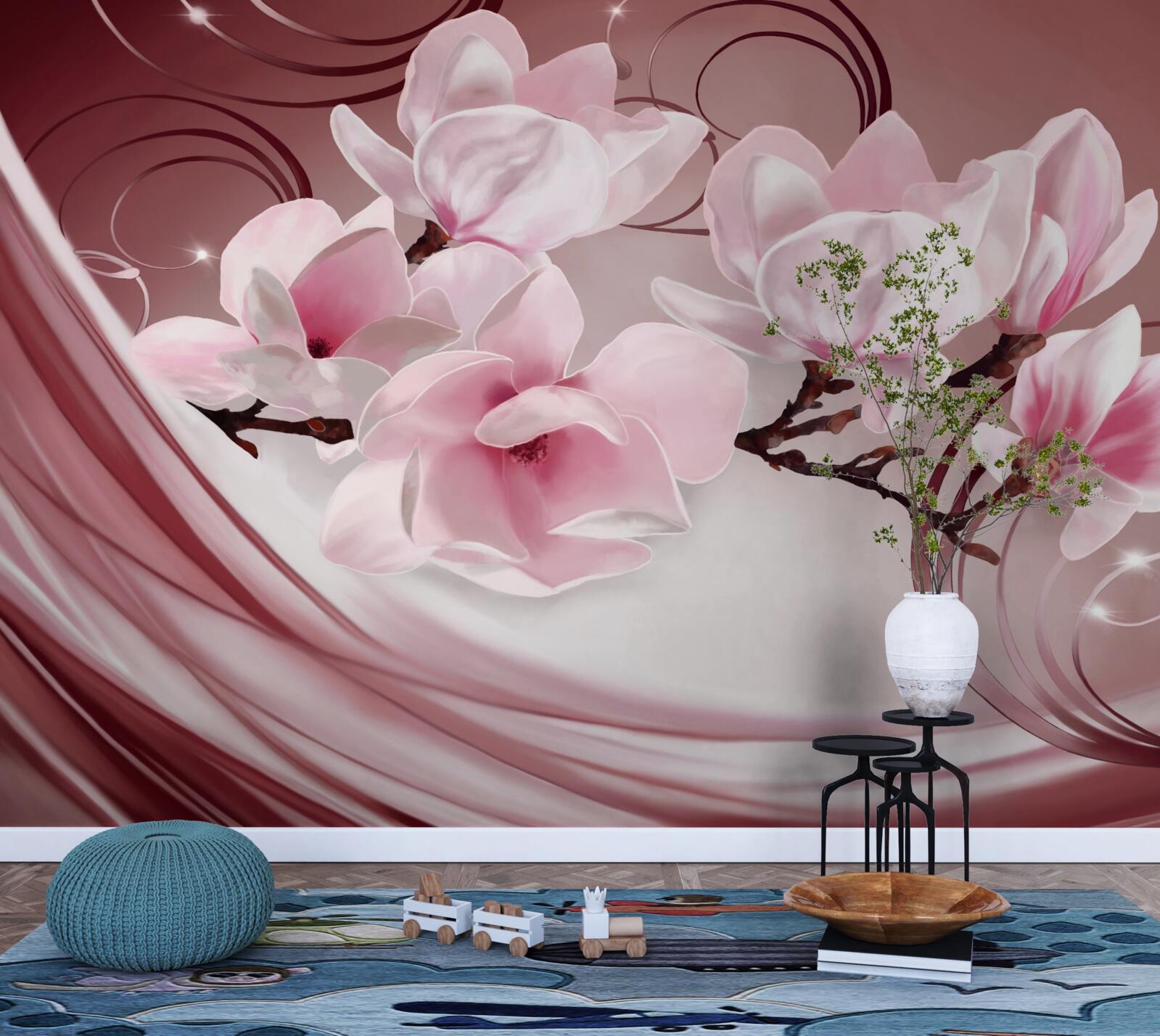 Magnolia fotobehang