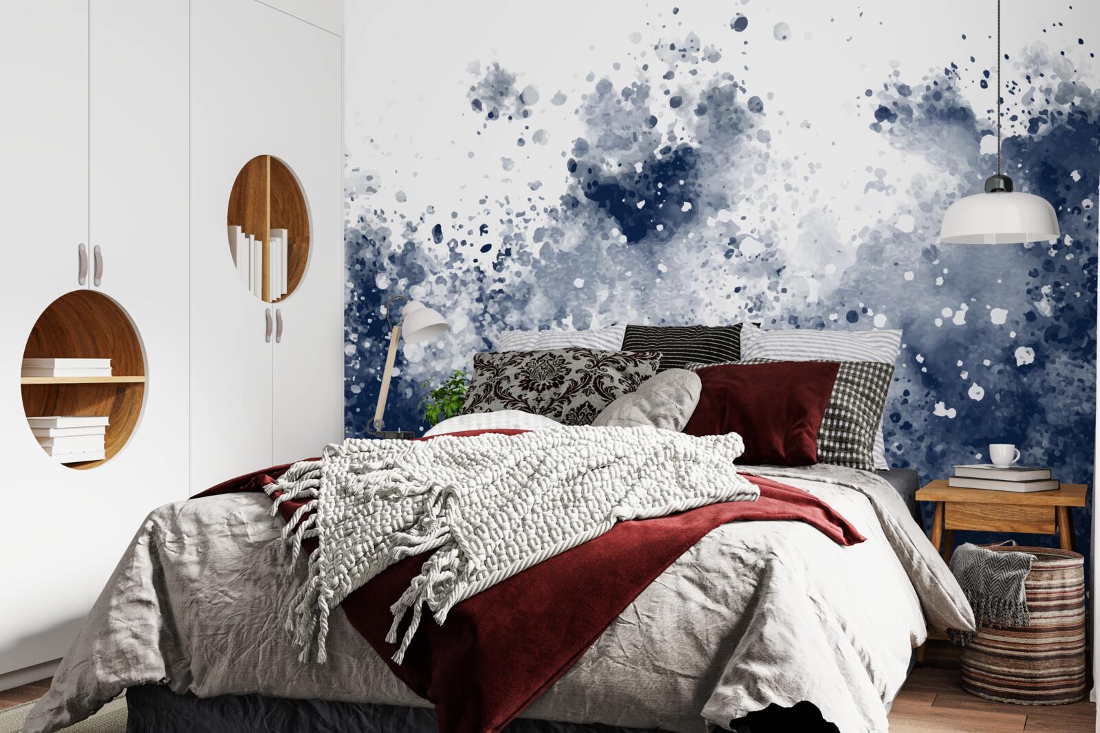 Fotobehang de oceaan in een storm