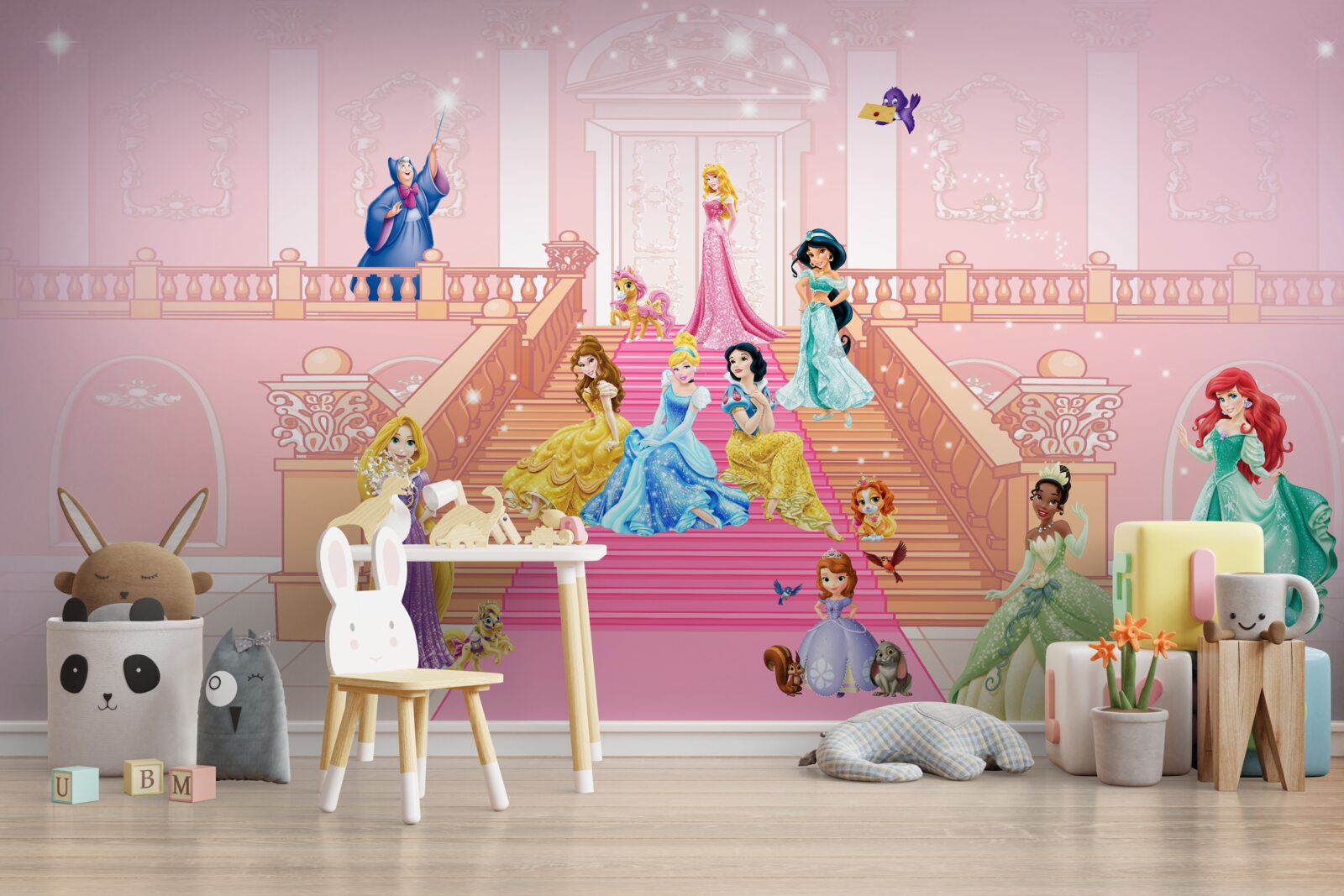 Fotobehang disney tekenfilm prinsessen