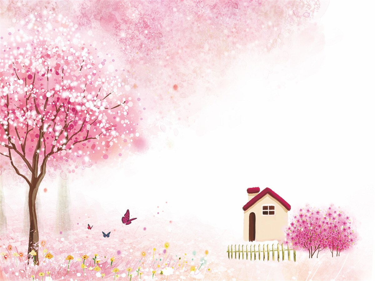Fotobehang Tuinhuis in Japanse stijl