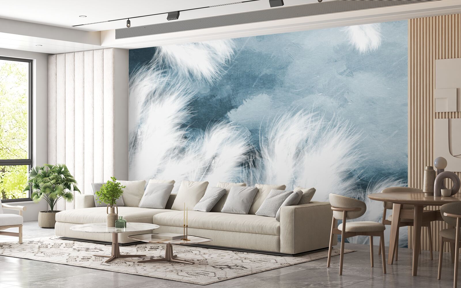 Fotobehang wilde suiker rush
