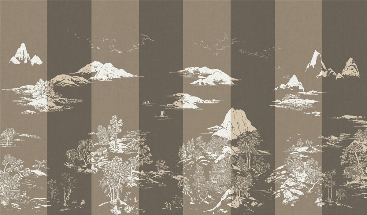 Fotobehang Tuinen in Japanse stijl en berglandschappen