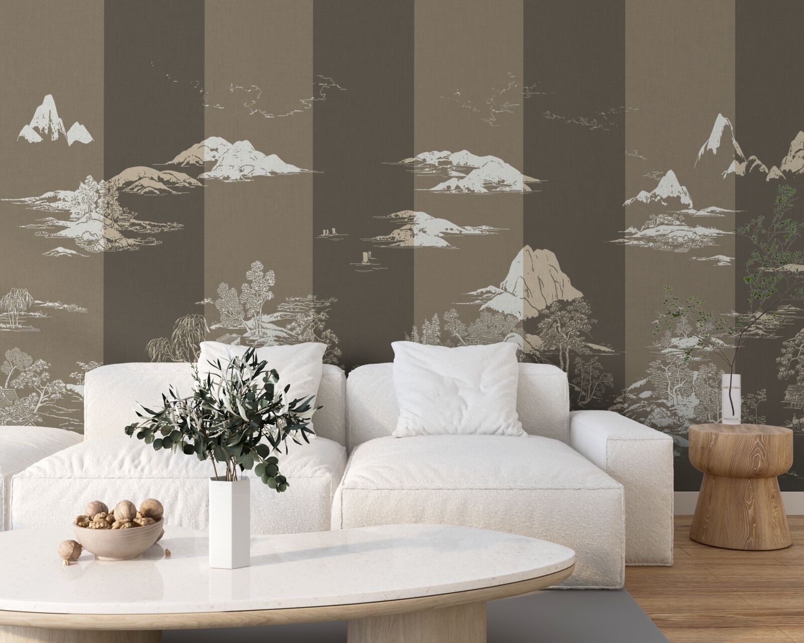 Fotobehang Tuinen in Japanse stijl en berglandschappen