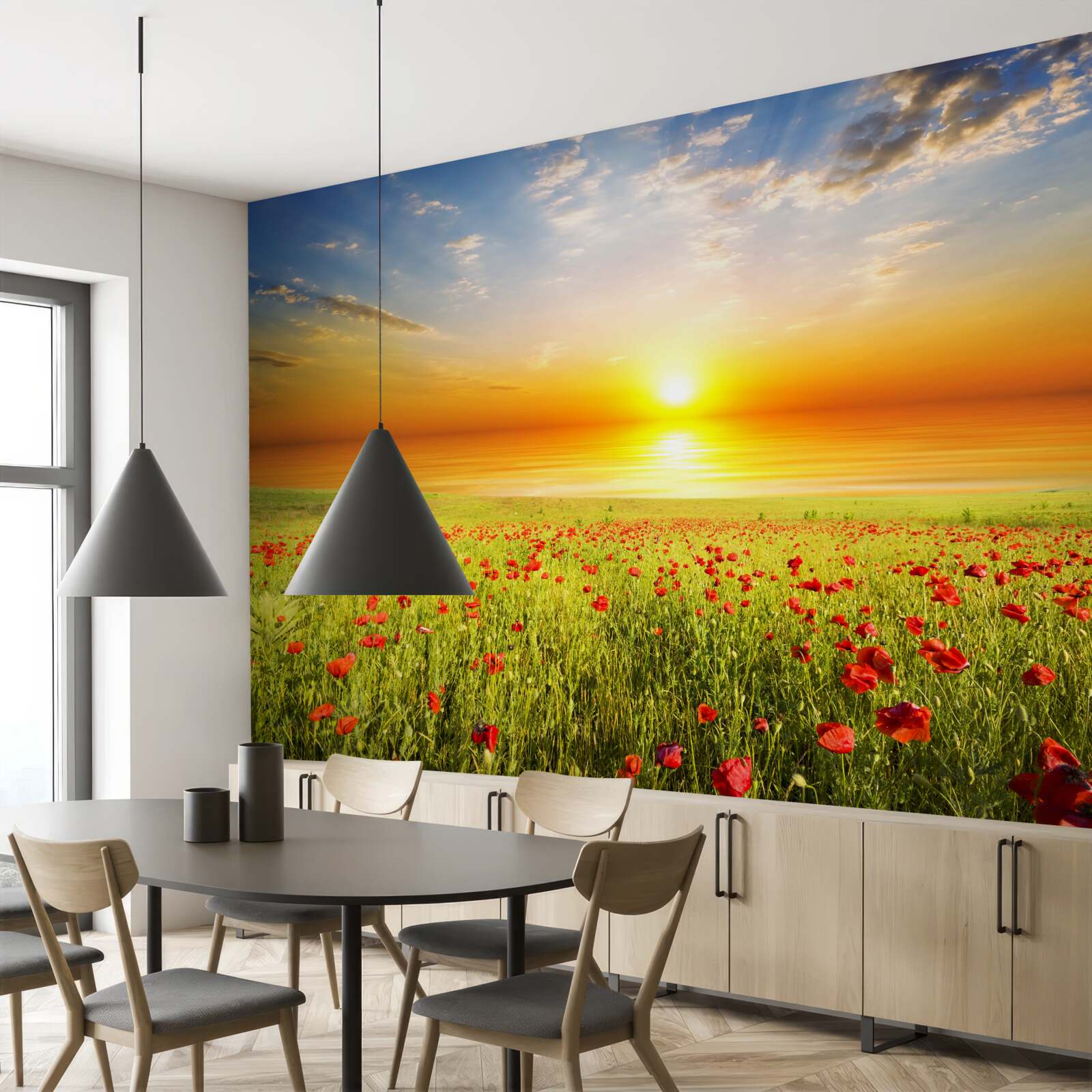Maki fotobehang