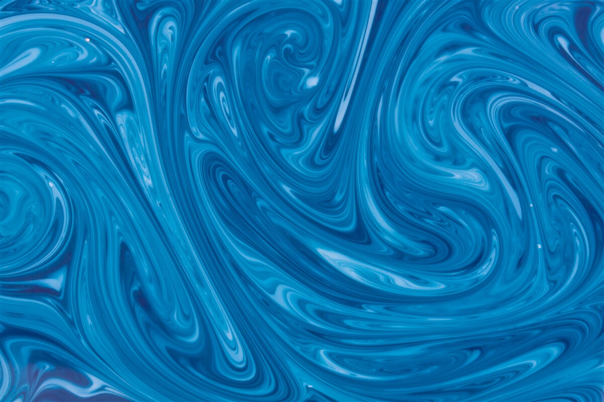 Fotobehang schommelingen van de blauwe zee