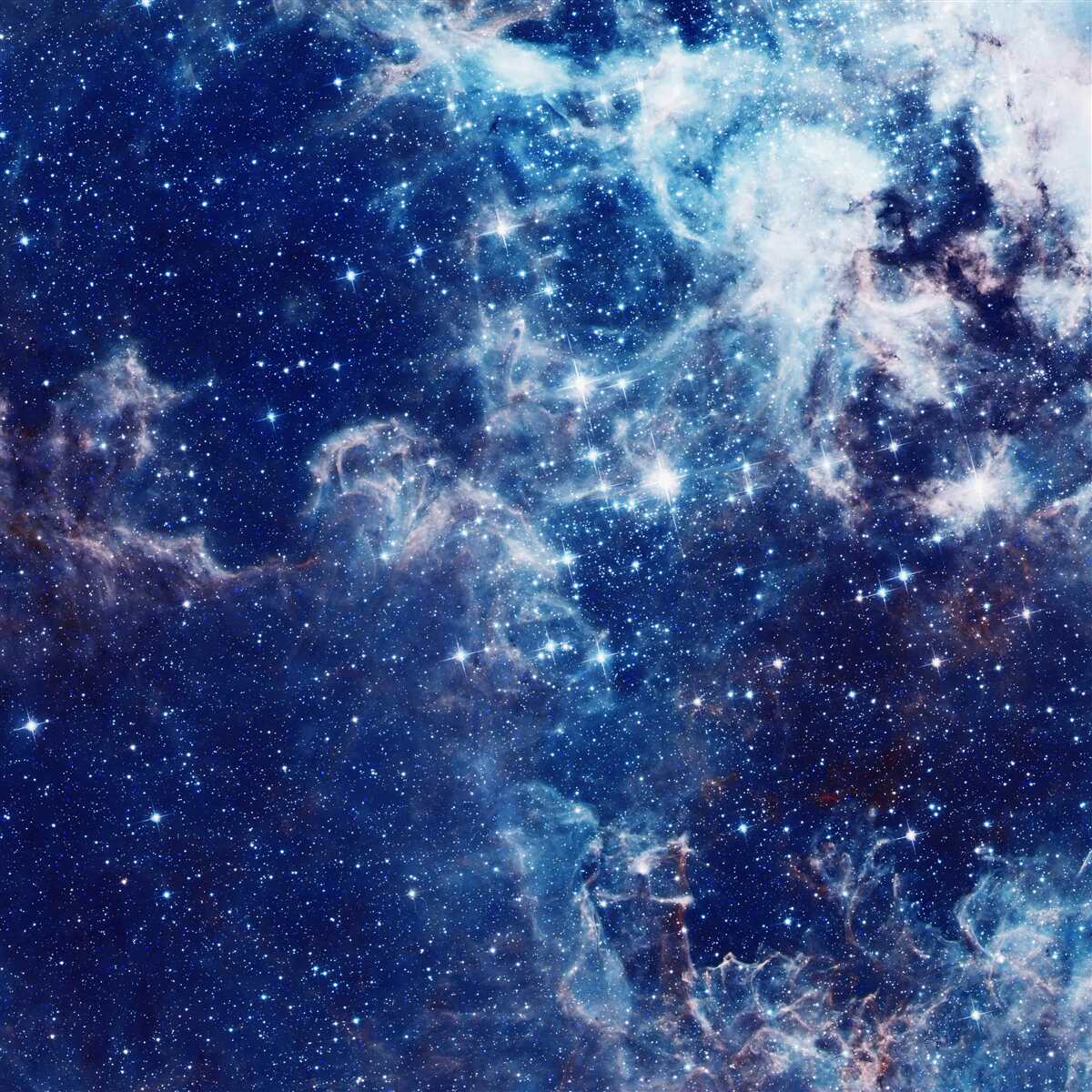 Fotobehang de ongeëvenaarde grootte van het universum