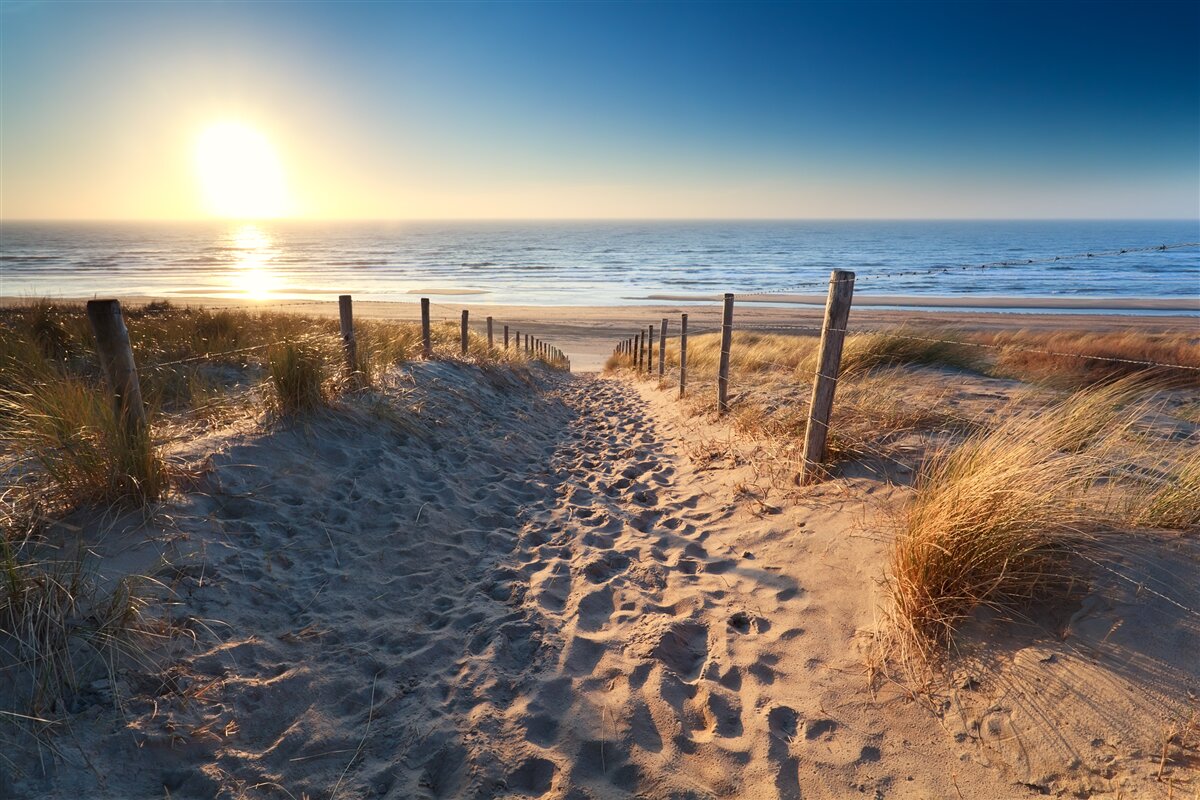 Fotobehang mooi strand