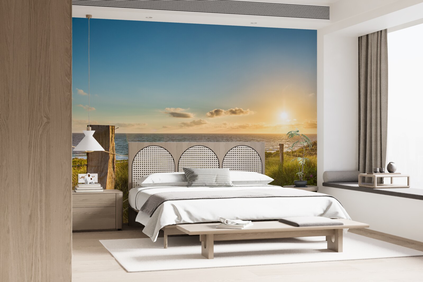 Fotobehang texel eiland voor de kust van