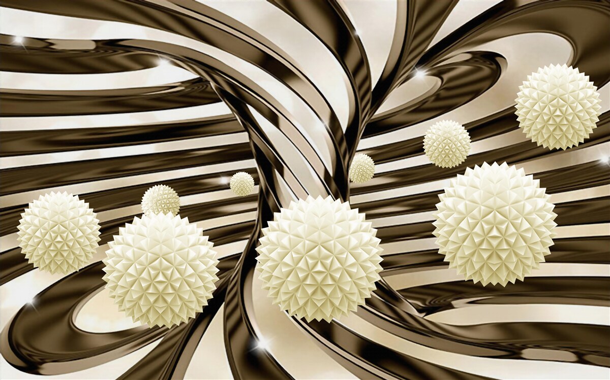 Fotobehang sferen in het universum