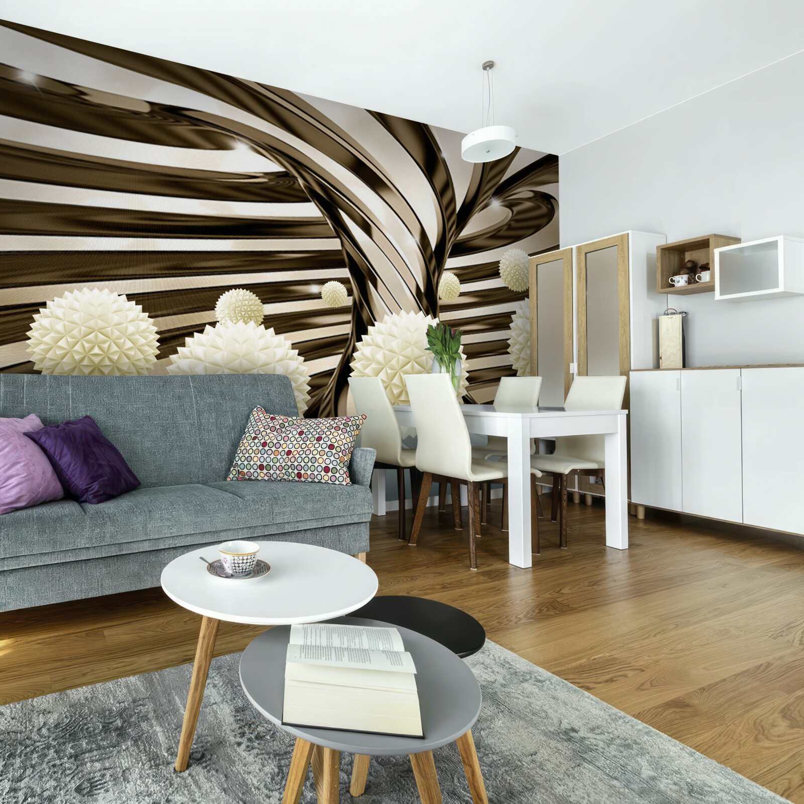 Fotobehang sferen in het universum