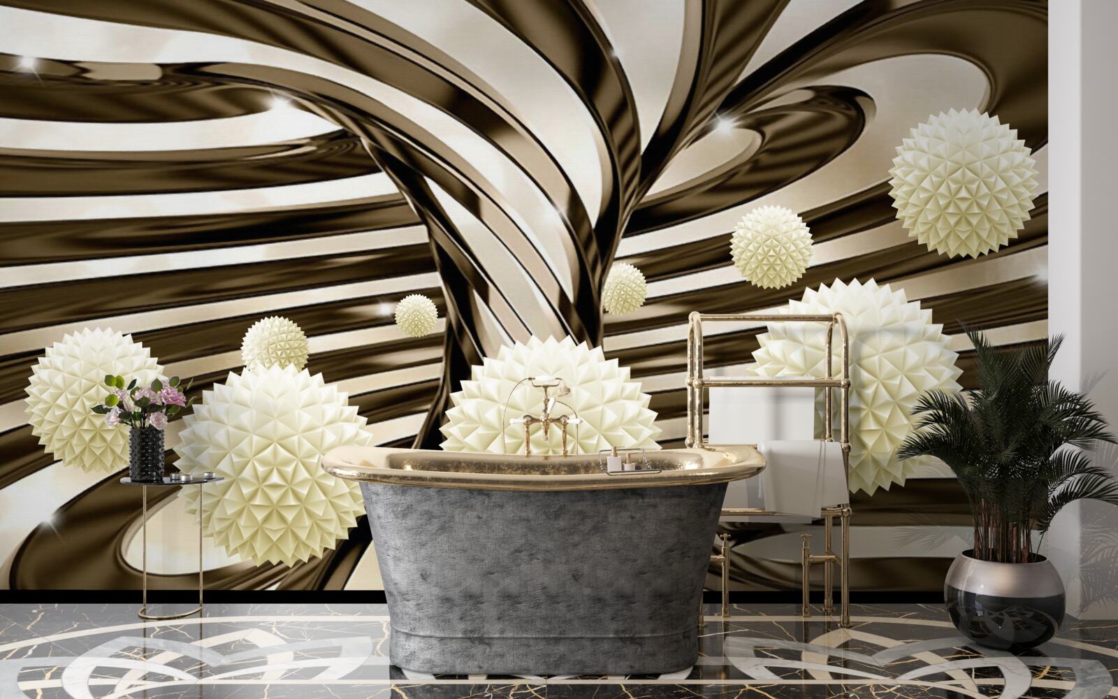 Fotobehang sferen in het universum