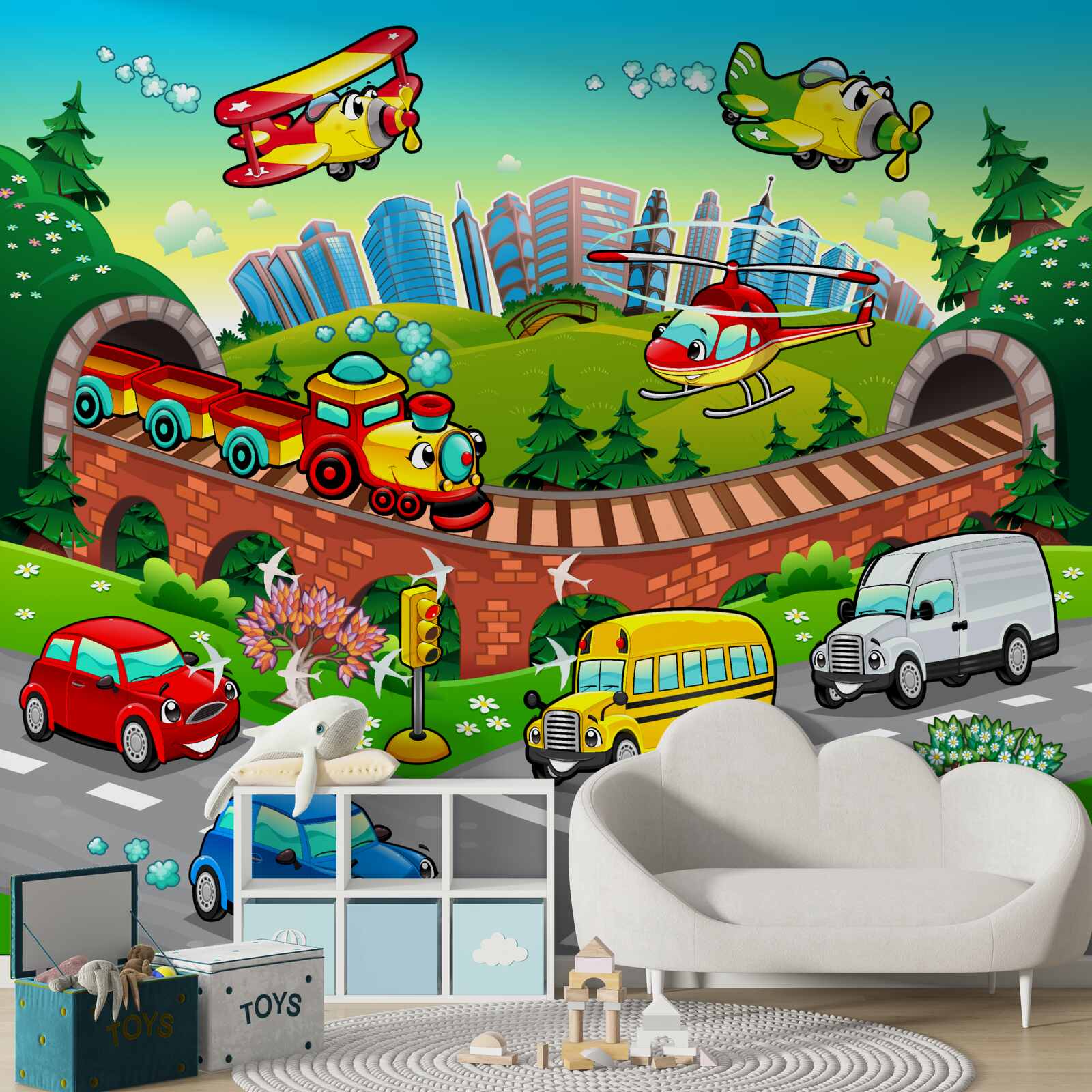 Fotobehang auto's