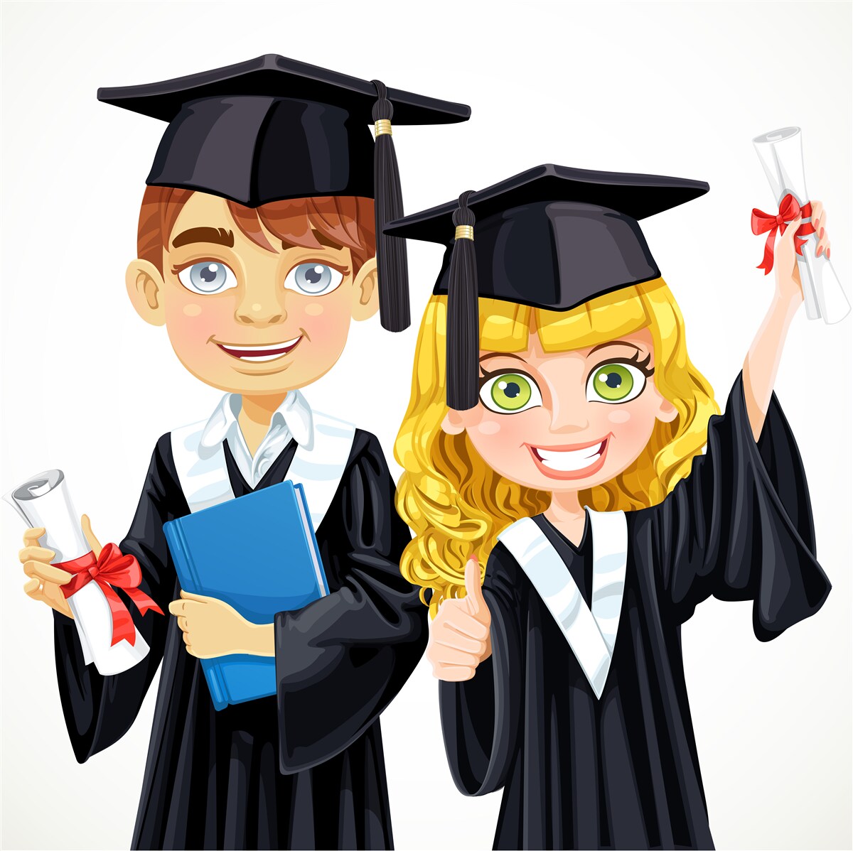 Fotobehang alumni-studenten
