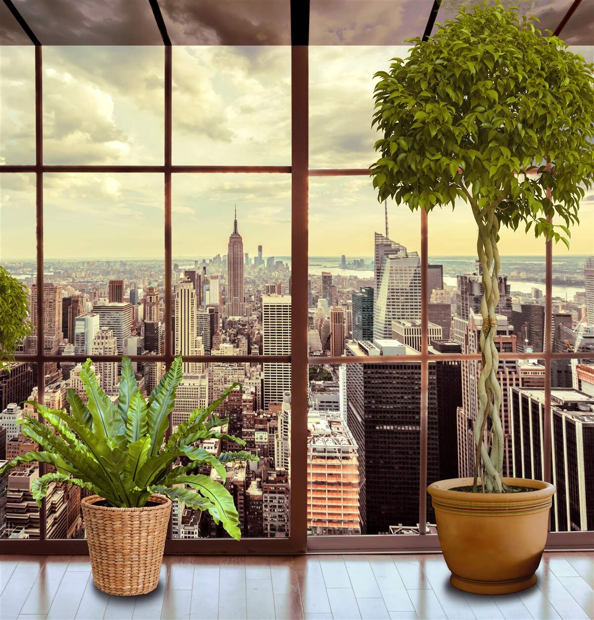 Fotobehang het prachtige landschap van new york