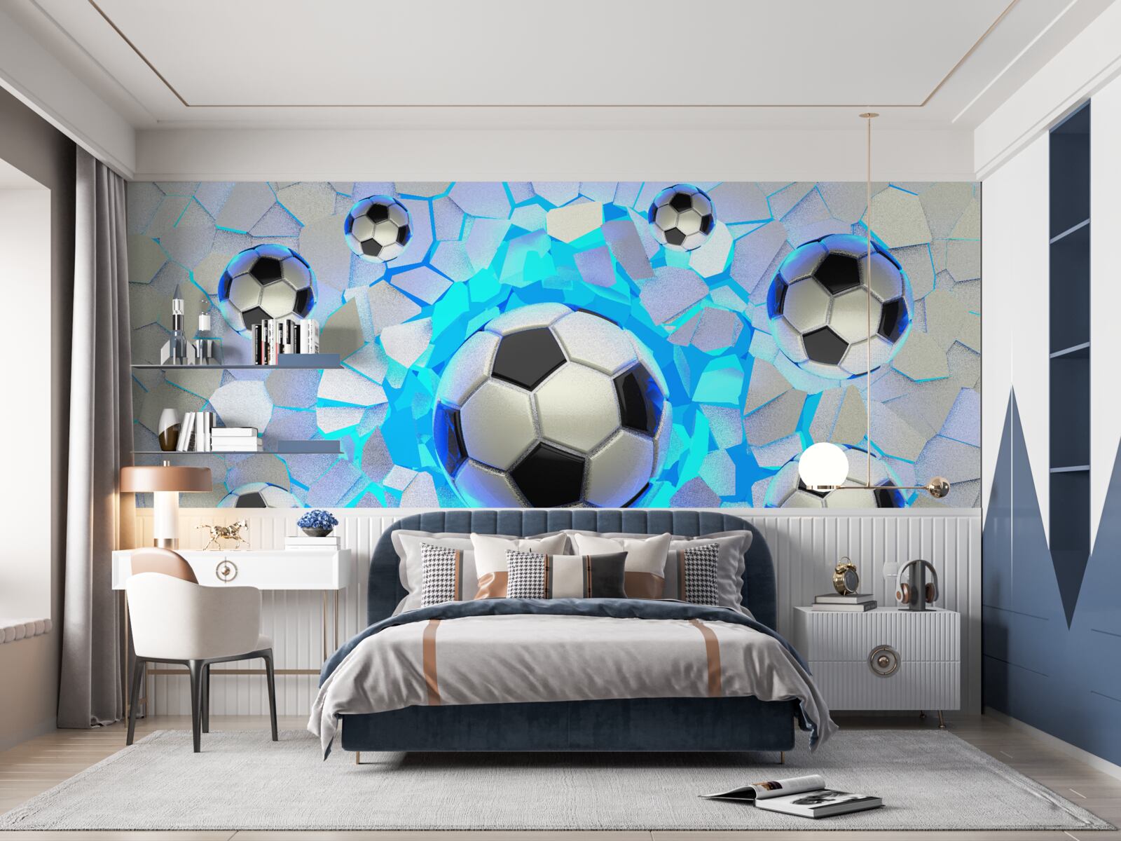 Fotobehang voetbal