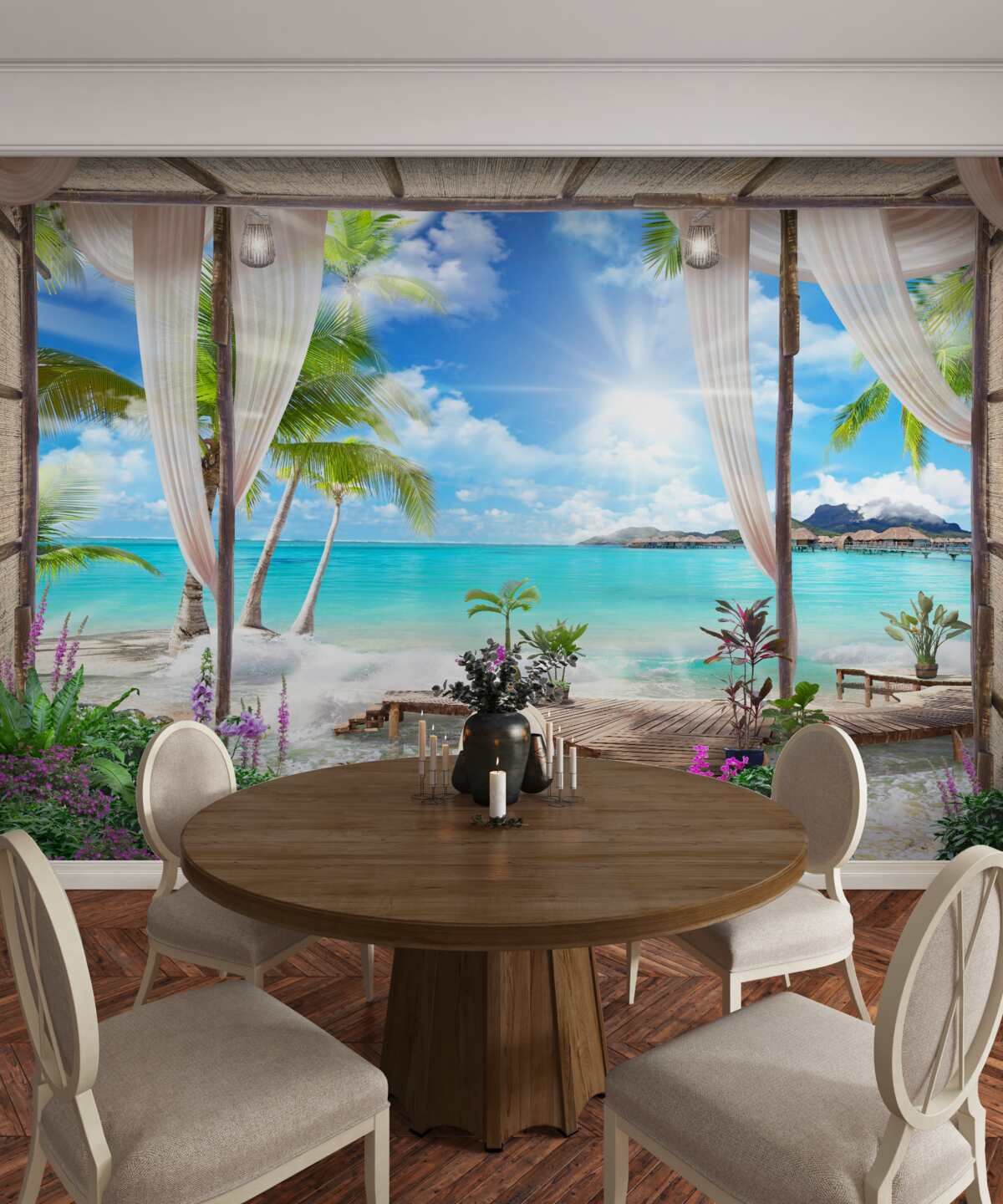 Fotobehang adembenemend uitzicht