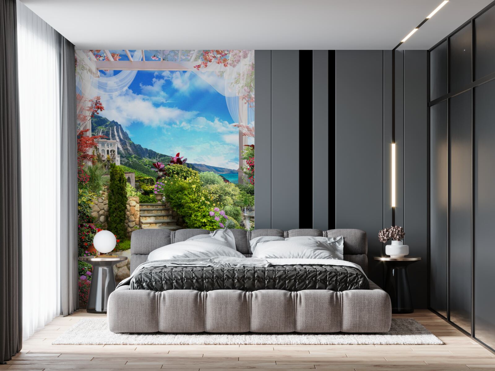 Fotobehang kusttuin