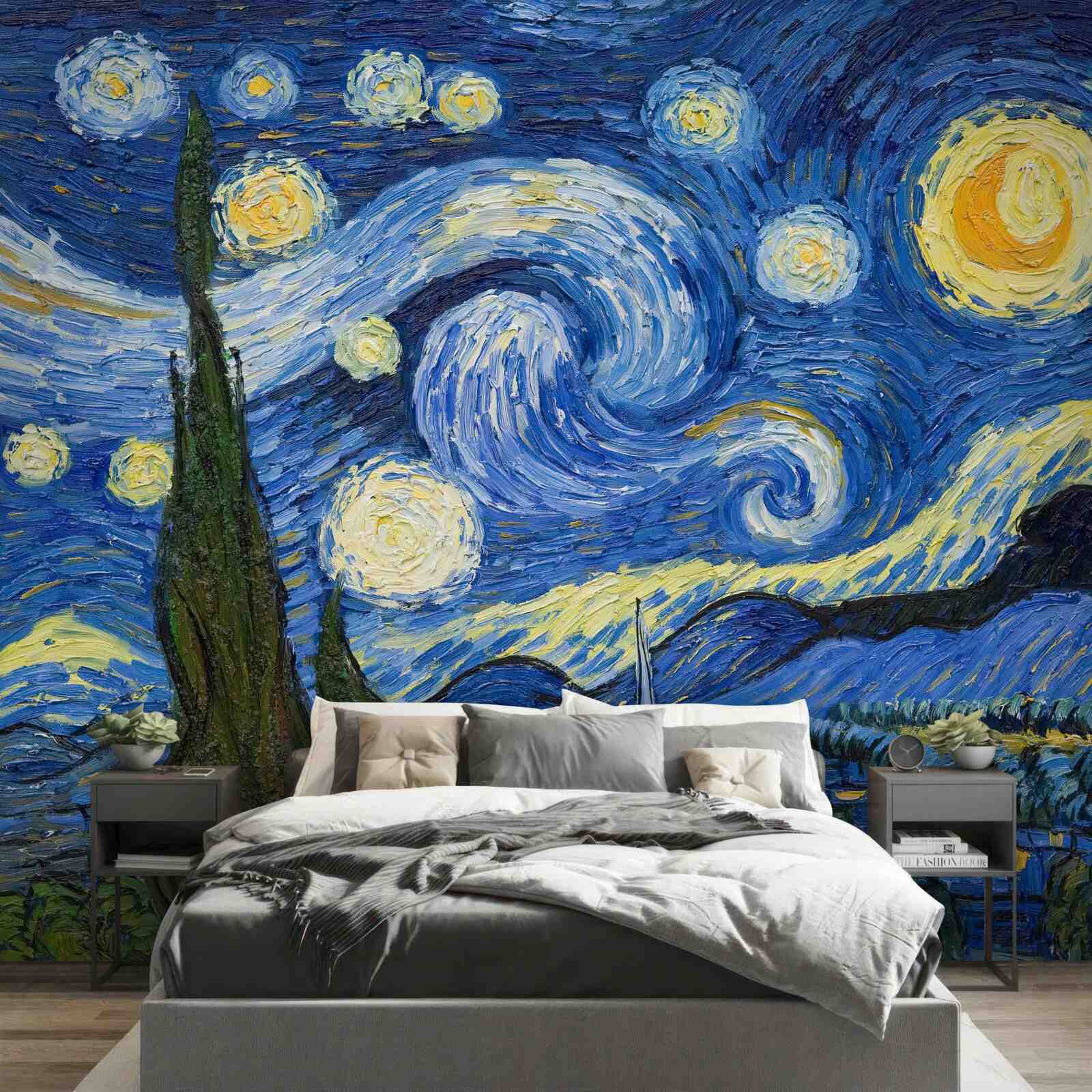 Fotobehang canvas geschilderd door van gogh