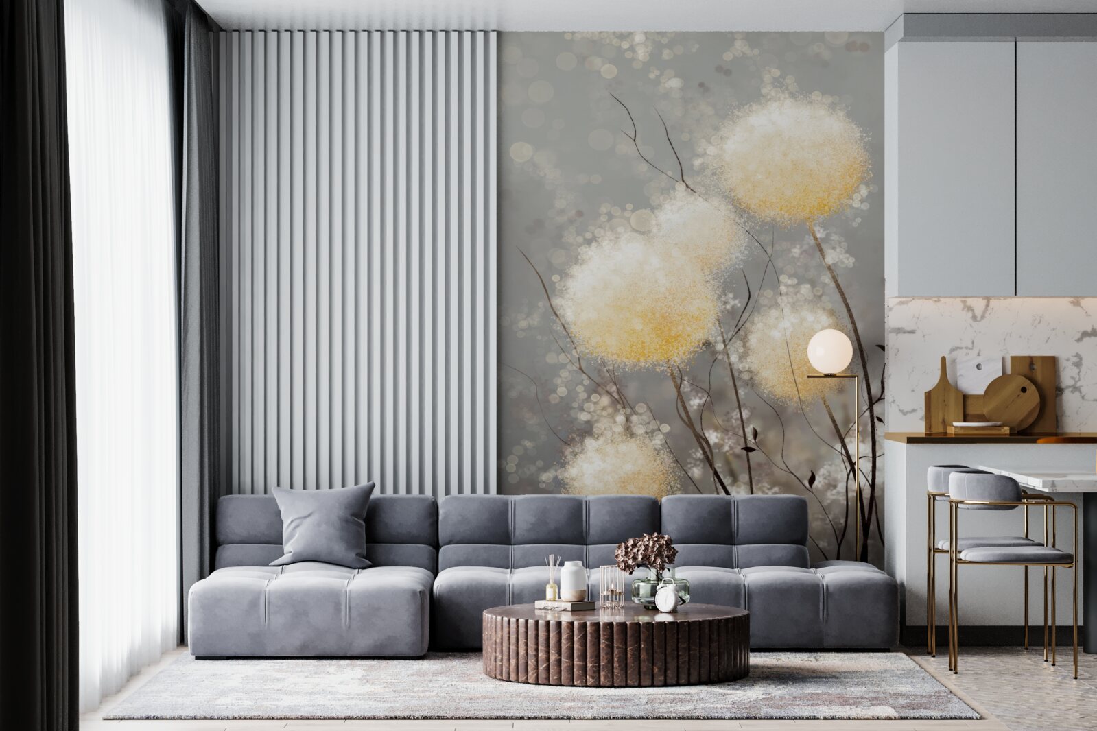 Fotobehang unieke plant