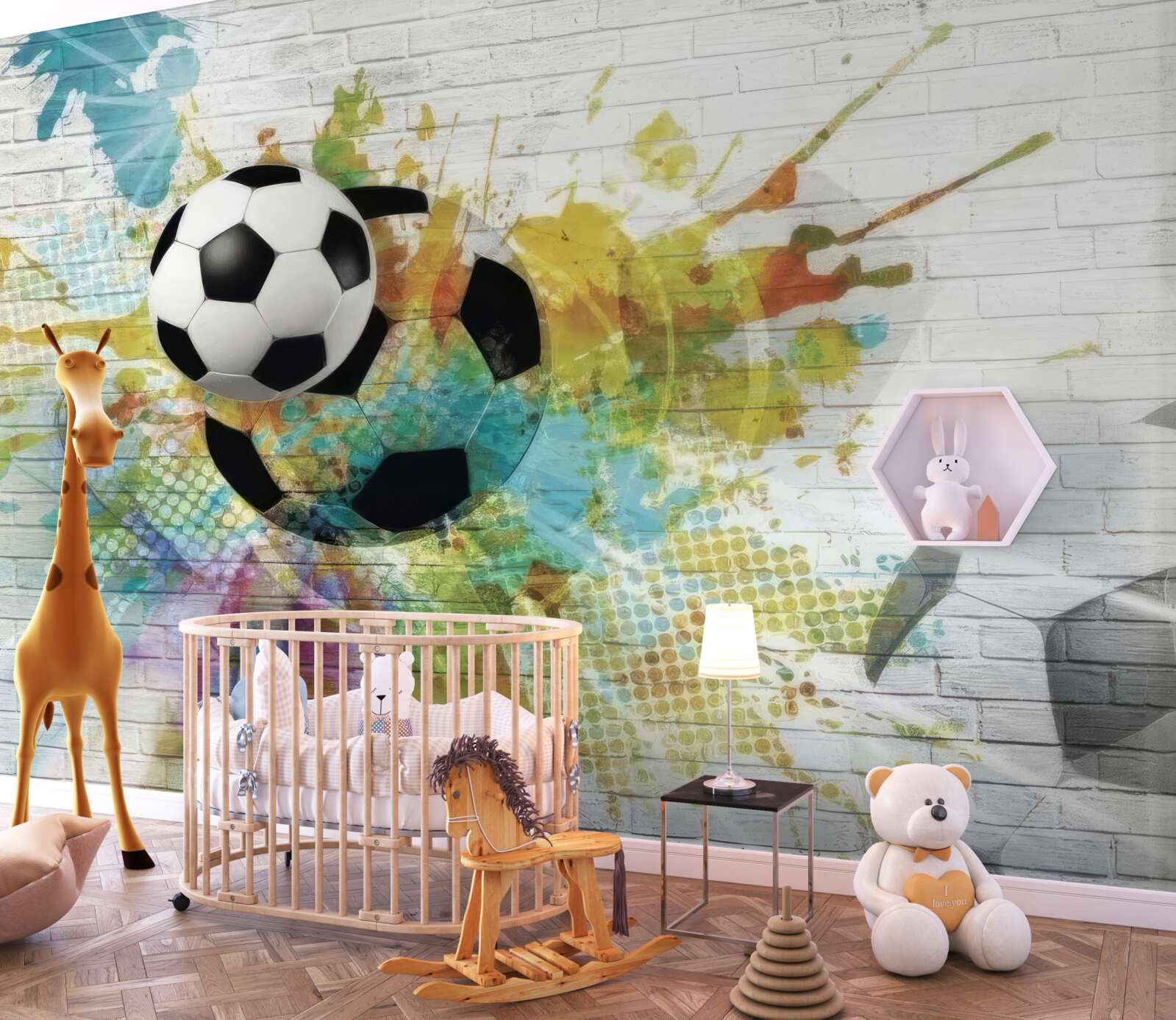 Fotobehang voetbal