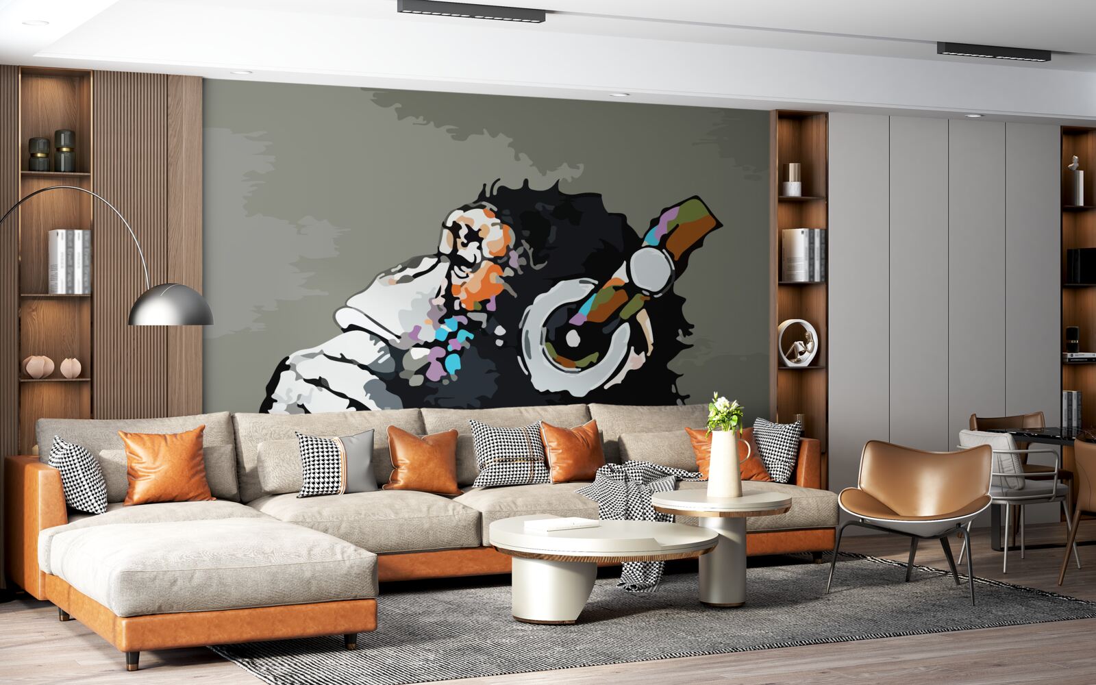 Pop-art fotobehang