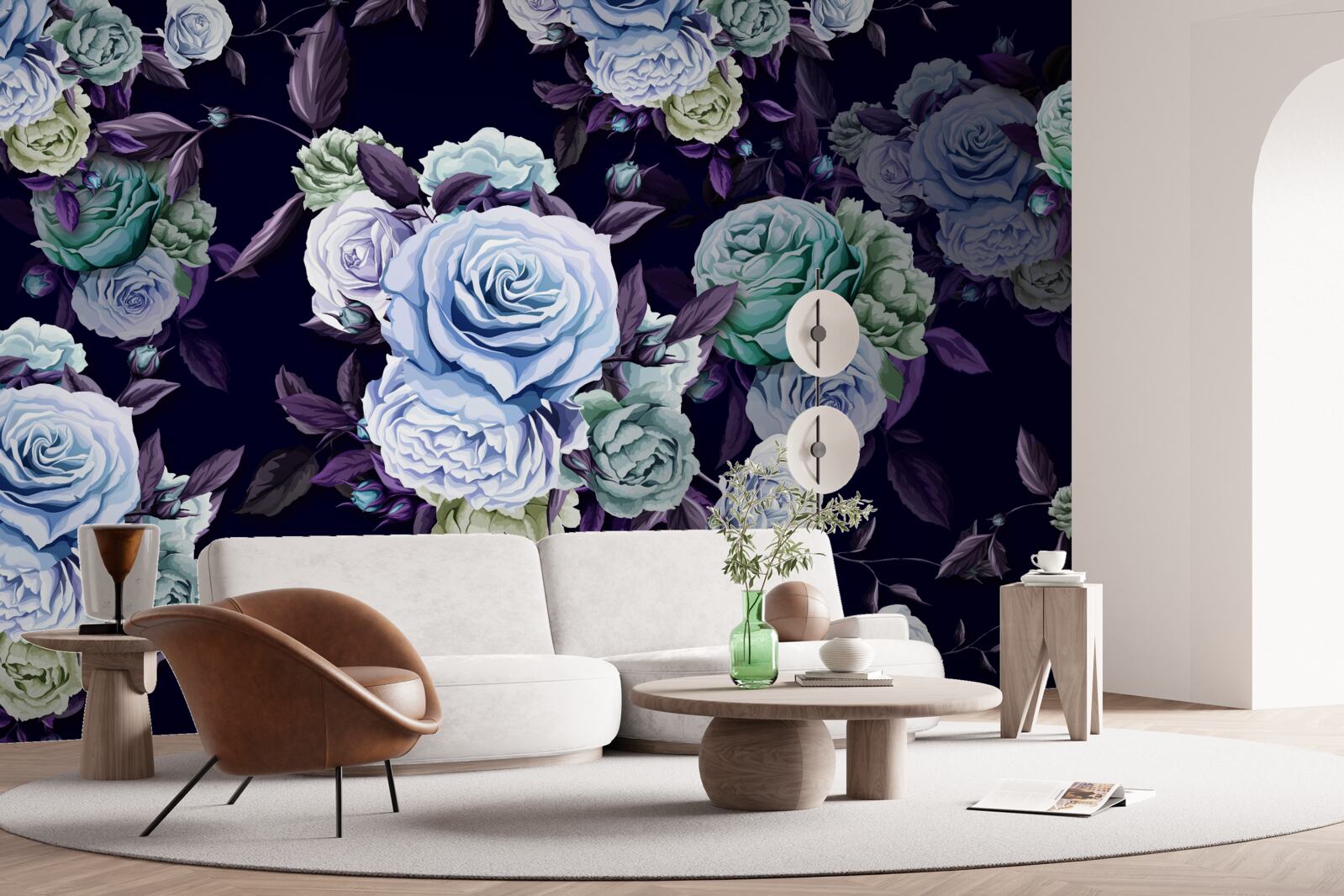 Fotobehang rozen van de hemel