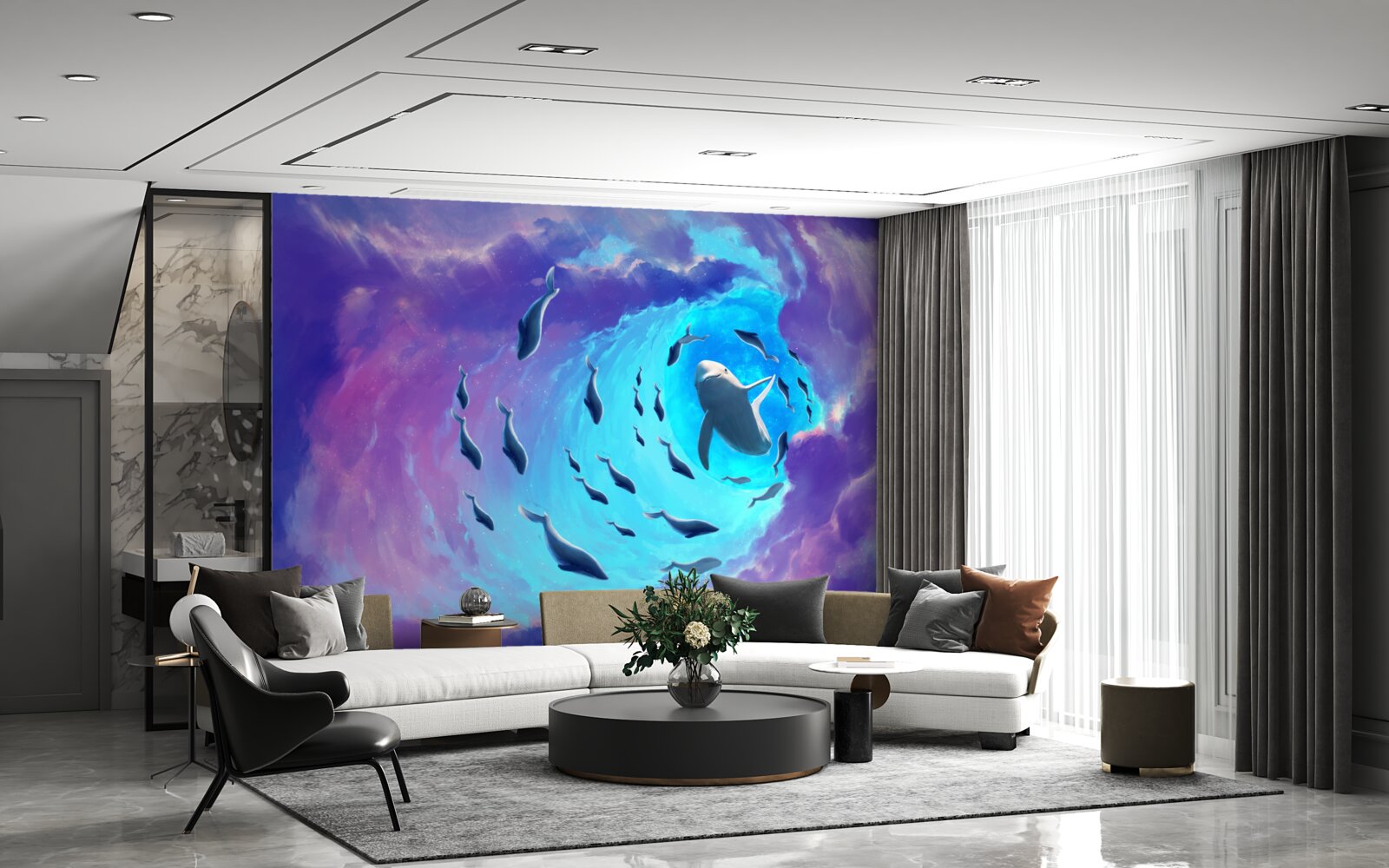 Fotobehang waterkringloop